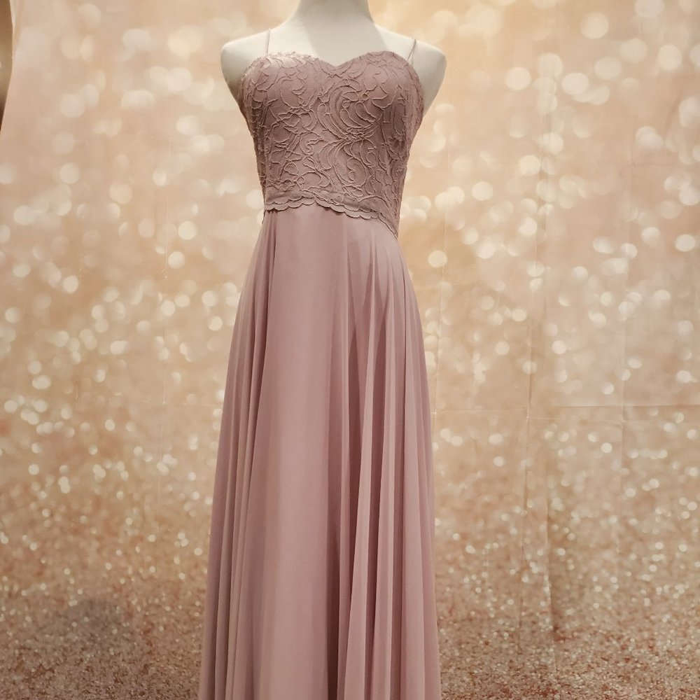 NWT Studio Design Strapless Classic Lace Dress